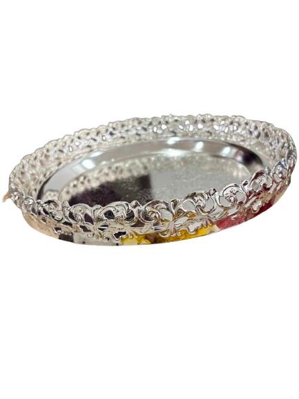 German silver tray 25 cm long and 5.5 cm height 