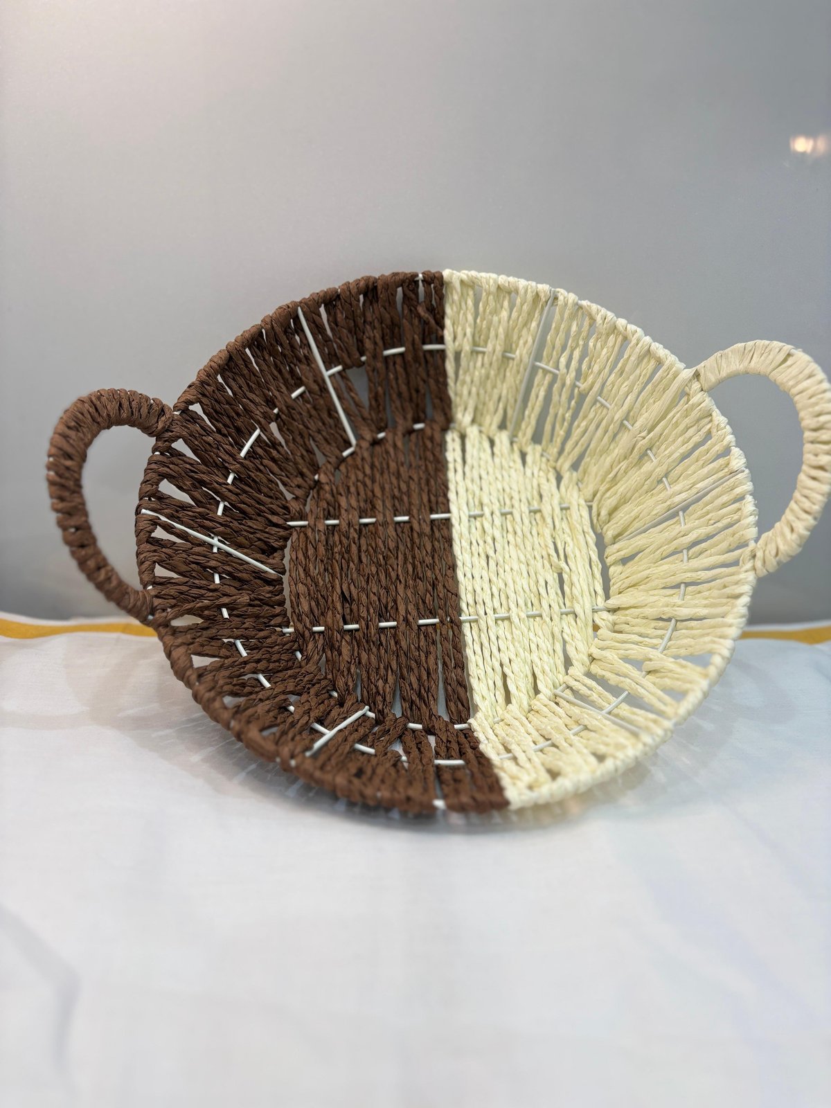 Handle Wicker Basket Multipurpose Gift Basket for Hamper 