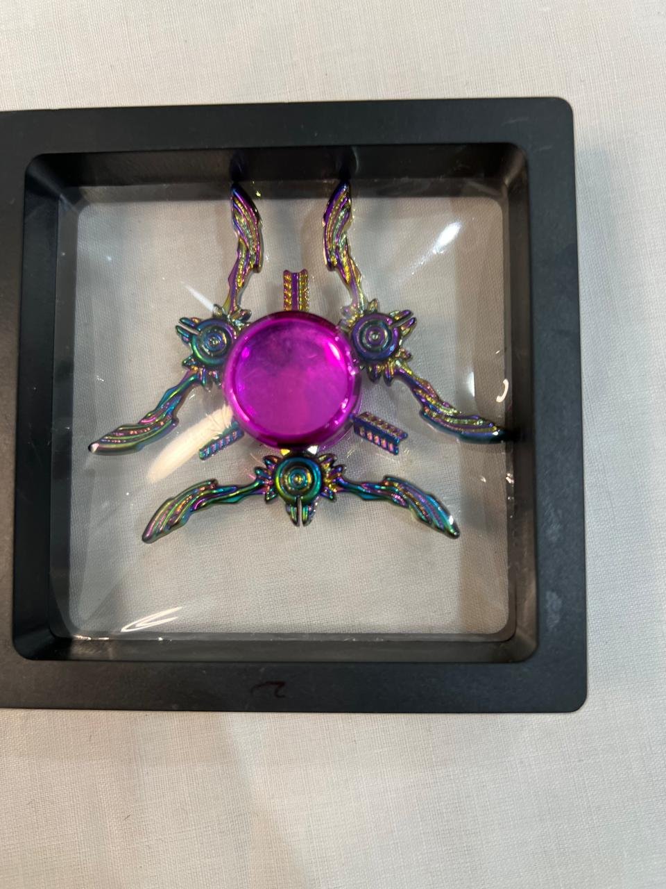 Colour full metal spinner for kids and adults 