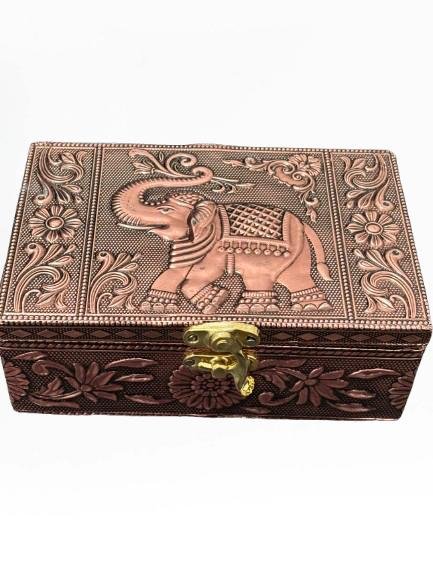 Caddlebox Macsen Jewellery Box Wooden Storage Organizer