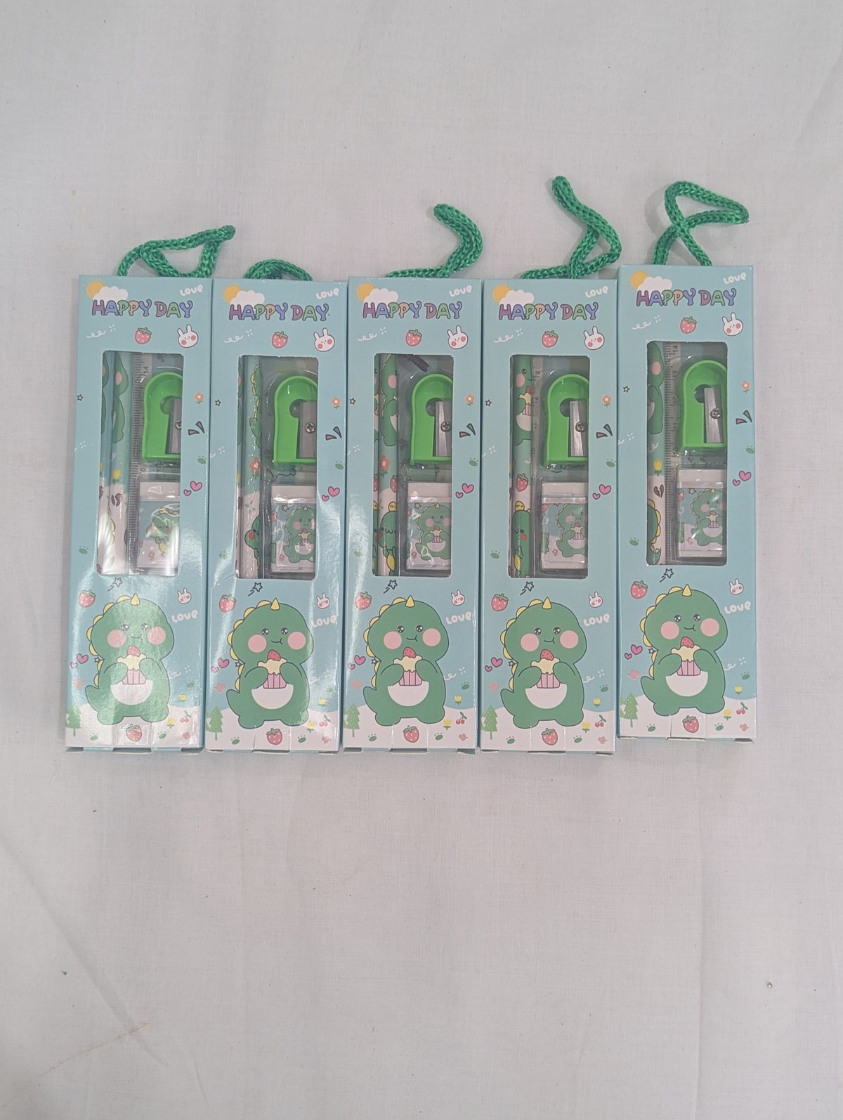 Cartoon stationary gift pack of 5