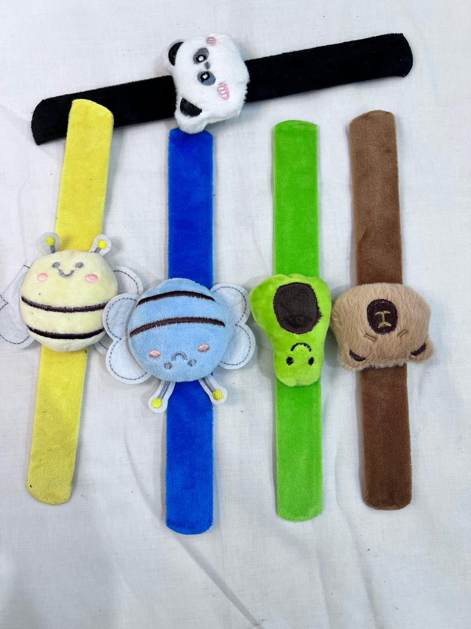 Cute Designs Soft Plush Slap Band/Bracelets 